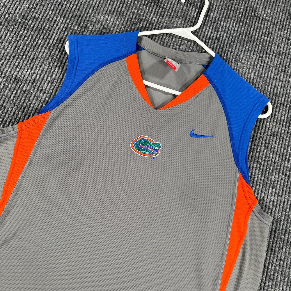 Florida Gators Tank Top Shirt Mens Medium Nike Gray Sleeveless NCAA SEC